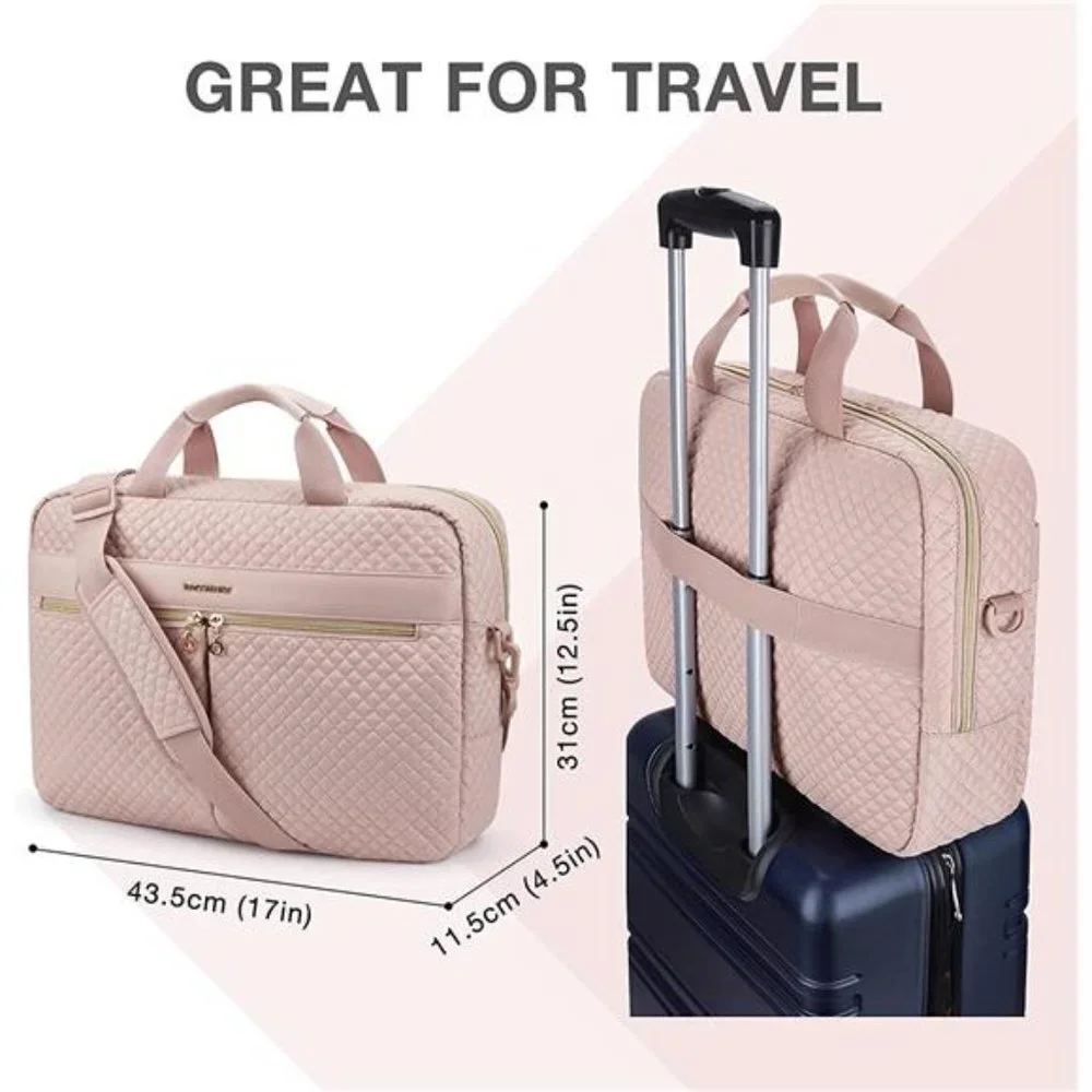 Women's Laptop Bag Briefcase Large Laptop Case Computer Bag,17.3 Inch
